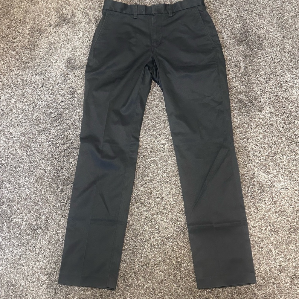 Nordstrom Black Slim Fit Chino Pants